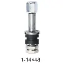 Van lốp xe không săm cho xe máy (thẳng - đầu chụp thép), dài 48mm