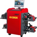 Thiết bị kiểm tra góc đặt bánh xe công nghệ CCD 8 cảm biến dùng cho xe tải, bus (màu đỏ)