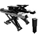 Cầu nâng cắt kéo kiểm tra góc đặt bánh xe 4.0 tấn, lắp chìm, có bàn nâng phụ (3 pha , màu PANTONE 426C, gồm đĩa lái)